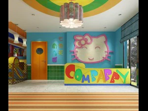 business - kindergarten - children - 9447 3D Model