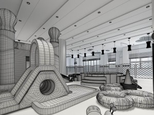 business - kindergarten - children - 9447 3D-Modell