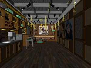 business - photography - exhibition hall - 9421 3D Model