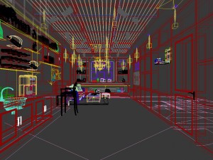 business - photography - exhibition hall - 9421 3D Model