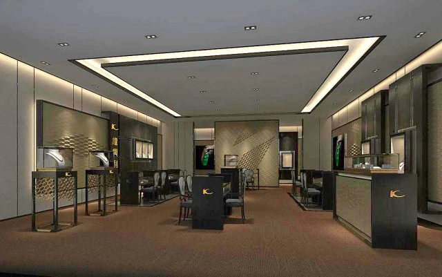 business - jewelry store 01 3D Model .c4d .max .obj .3ds .fbx .stl .blend 
