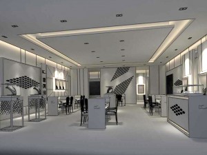 business - jewelry store 01 Model 3D
