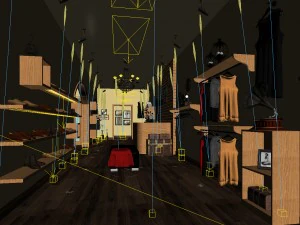 мода - магазин одежды 36 3D Модель