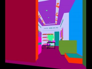 fashion clothes store 119 3D 模型