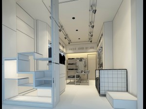 fashion clothes store 119 3D 模型