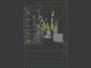 fashion clothes store 119 3D Model