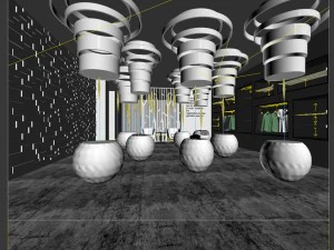 fashion clothes store 120 3D Model
