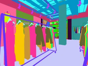 fashion clothing shop 122 3D Model