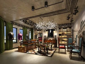 fashion clothes shop 132 3D Model