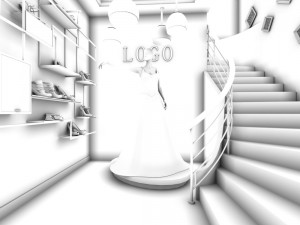 fashion clothing store 320 3D Model