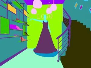 fashion clothing store 320 3D Model