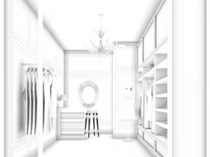 fashion - clothing store 689 3D Model