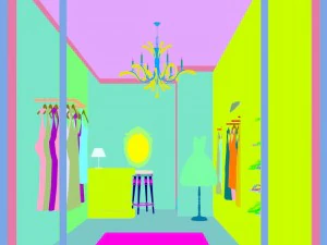 fashion - clothing store 689 3D Model