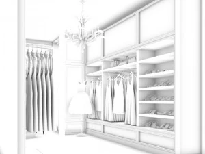 fashion - clothing store 689 3D Model