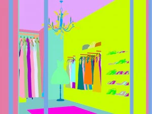 fashion - clothing store 689 3D Model