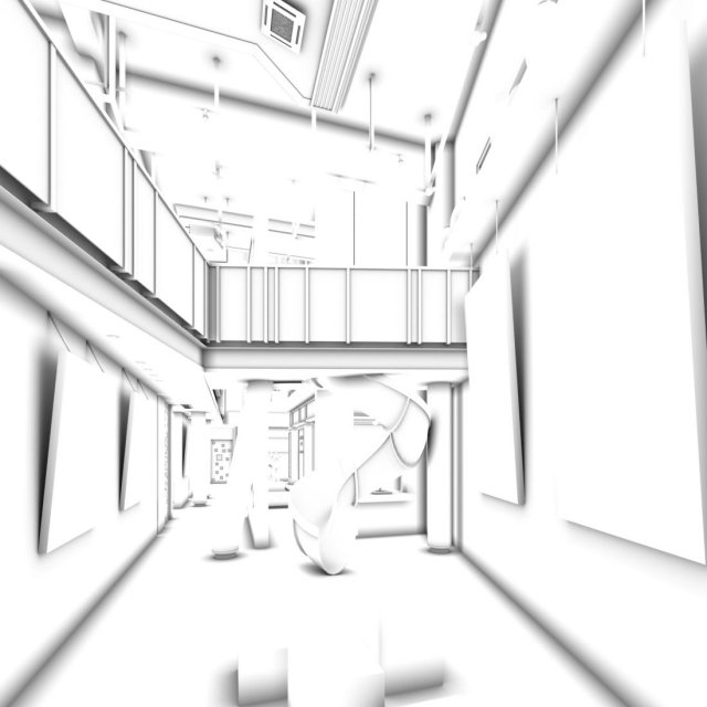 fashion clothing store 08 3D Model .c4d .max .obj .3ds .fbx .stl .blend 