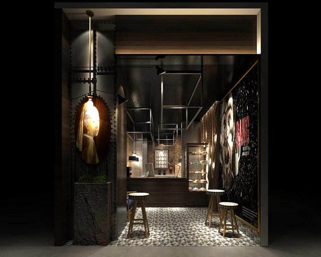 fashion - bakery 294 3D Model .c4d .max .obj .3ds .fbx .stl .blend 