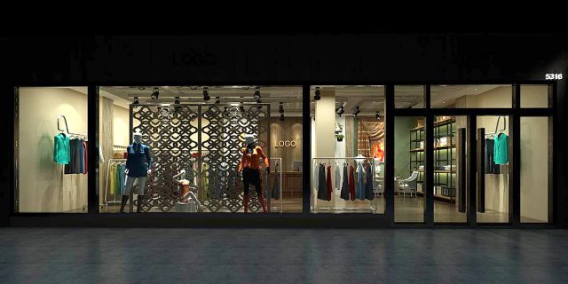 fashion - women clothing store 125 3D Model .c4d .max .obj .3ds .fbx .stl .blend 