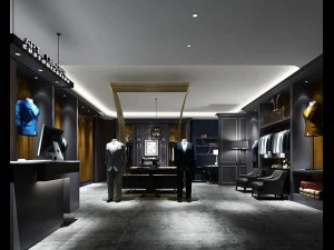 moda - negozio di abbigliamento donna 217 Modello 3D