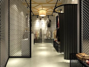fashion - women clothing store 234 3D-Modell