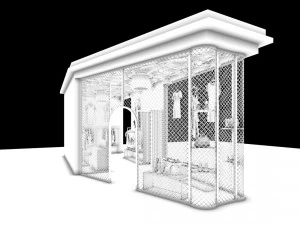fashion - women clothing store 234 3D Model