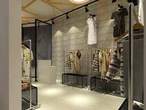 fashion - women clothing store 234 3D Model
