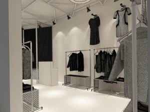 fashion - women clothing store 234 3D Model