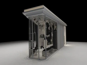 fashion - women clothing store 234 3D Model
