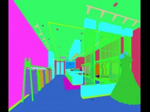 fashion - women clothing store 254 3D Model