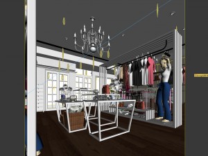 fashion - women clothing store 274 3D मॉडल