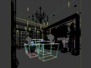 fashion - women clothing store 274 3D Model
