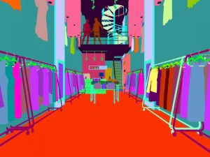 fashion - women clothing store 294 3D Model