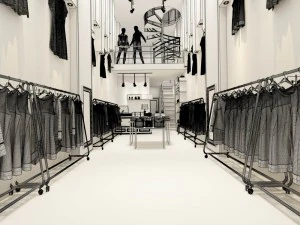 fashion - women clothing store 294 3D Model