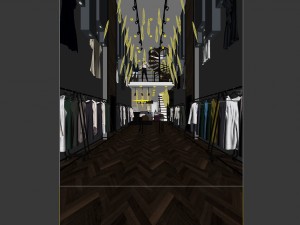 fashion - women clothing store 294 3D Модель