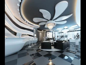 fashion - women clothing store 297 3D Model