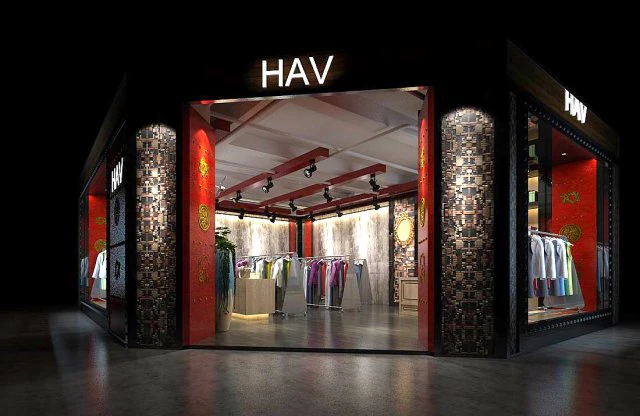 fashion - women clothing store 894 3D Model .c4d .max .obj .3ds .fbx .stl .blend 