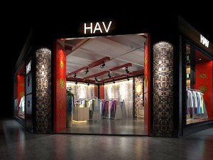 fashion - women clothing store 894 3D-Modell