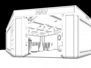 fashion - women clothing store 894 3D Model