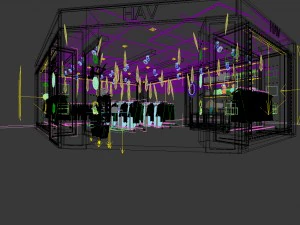 fashion - women clothing store 894 3D Model