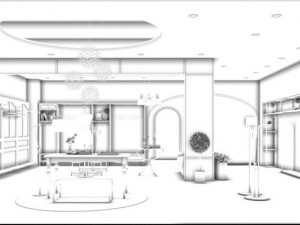 fashion women store 01 Modelo 3D