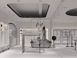 fashion women store 01 Modelo 3D