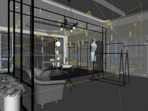 fashion women store 01 Modelo 3D
