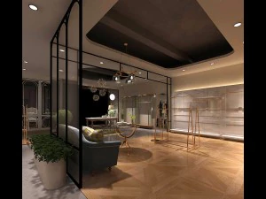 Modegeschäft für Damen 04 3D Modell