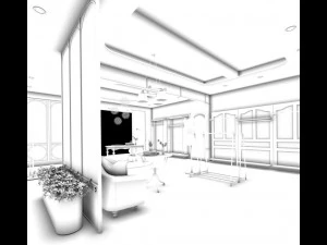 Modegesch&auml;ft f&uuml;r Damen 04 3D Modell