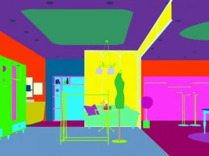 Modegesch&auml;ft f&uuml;r Damen 04 3D Modell