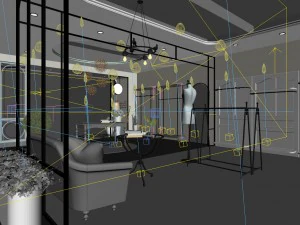 Modegesch&auml;ft f&uuml;r Damen 05 3D Modell