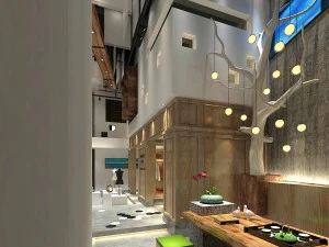 Mode-Damenbekleidungsgeschäft 011 3D Modell