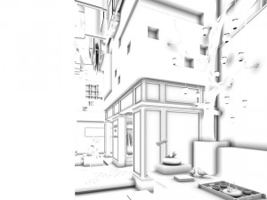 fashion women clothing shop 011 3D Model