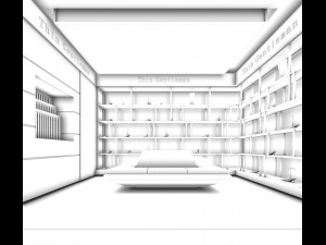 fashion shoes store 110 3D Modell