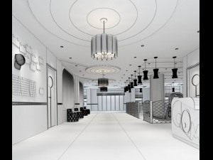 kindergarten - dean office - 323 3D Модель